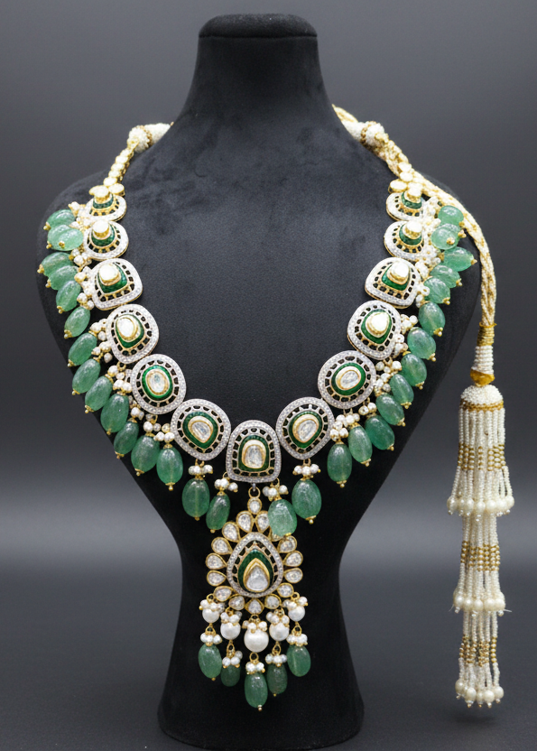 Open Polki Necklace Set