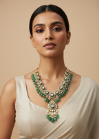 Open Polki Necklace Set