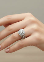 Grand Halo Diamond Cocktail Ring