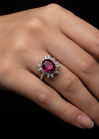 Ruby Radiance Ring