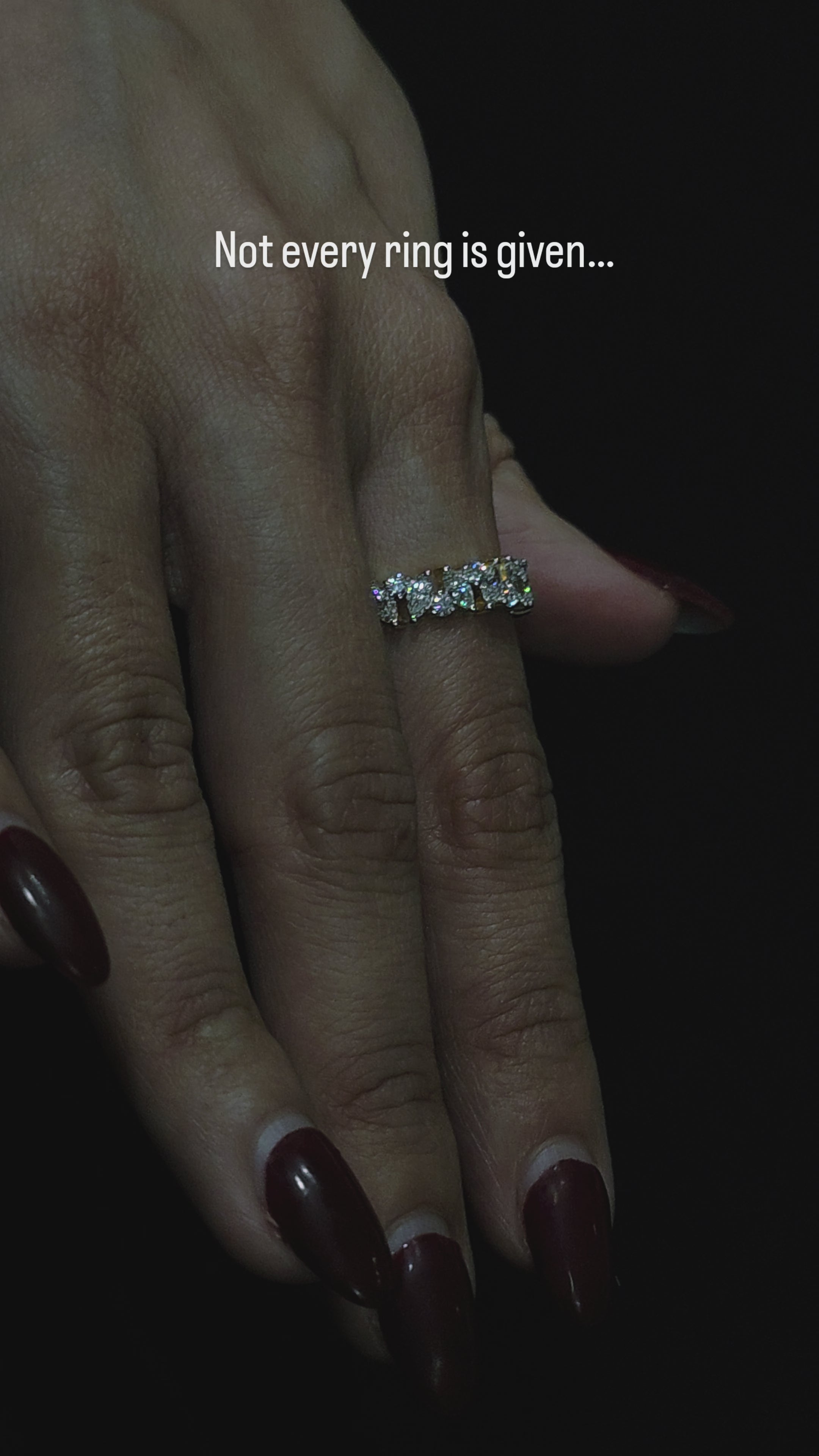 Marquise Brilliance Diamond Band