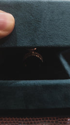 Round Brilliant Halo Diamond Ring with Pavé Band