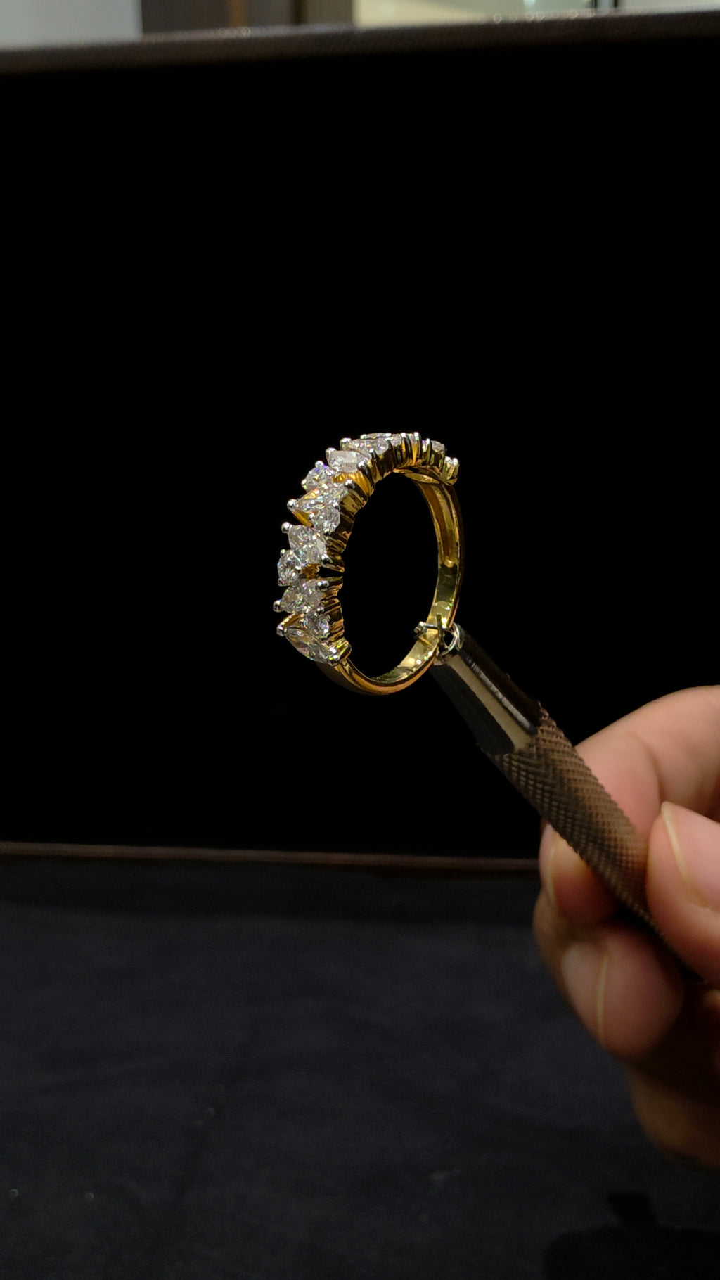 Marquise Brilliance Diamond Band