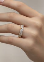 Marquise Brilliance Diamond Band