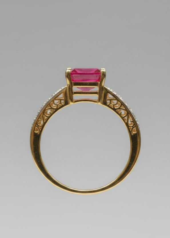 Ruby & Diamond Statement Ring