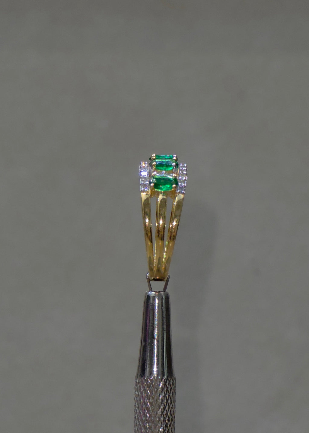 Emerald & Diamond Eternity Ring