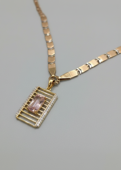 Golden Ladder Pendant