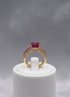 Ruby & Diamond Statement Ring