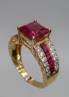 Ruby & Diamond Statement Ring