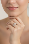 Heritage Engraved Solitaire Ring
