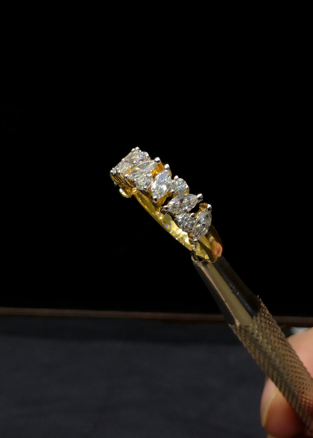 Marquise Brilliance Diamond Band