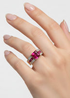 Ruby & Diamond Statement Ring
