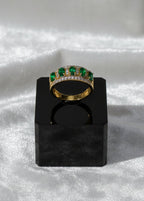 Emerald & Diamond Eternity Ring