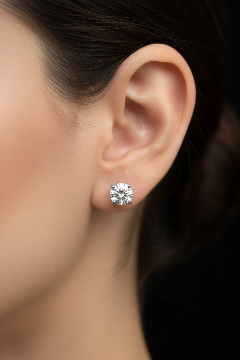 Designer Solitaire Diamond Stud - 1 Piece