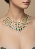 Royal Chandelier Necklace Set