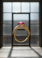 Ruby & Diamond Statement Ring