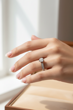 Heritage Engraved Solitaire Ring