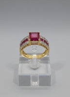 Ruby & Diamond Statement Ring