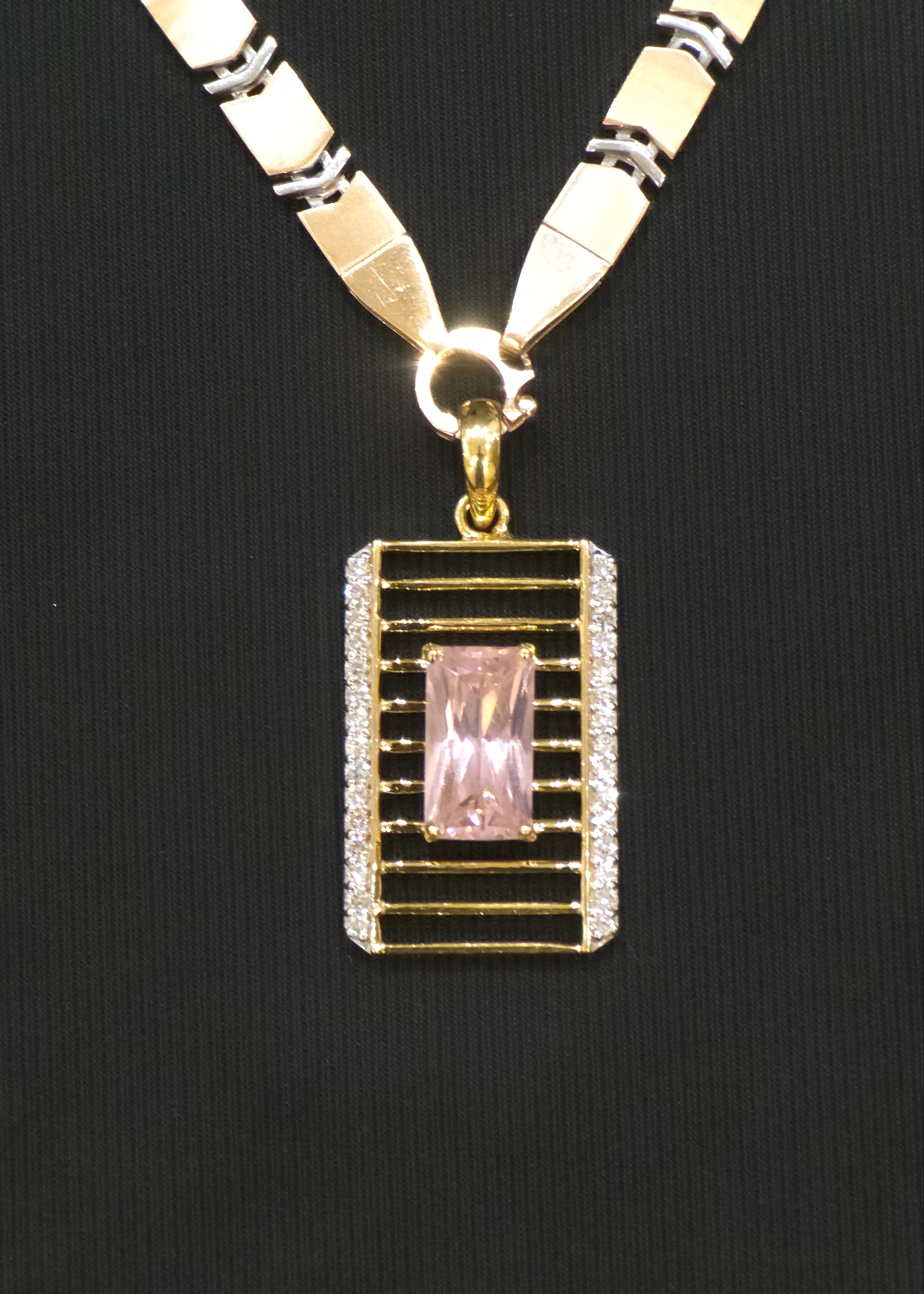 Golden Ladder Pendant
