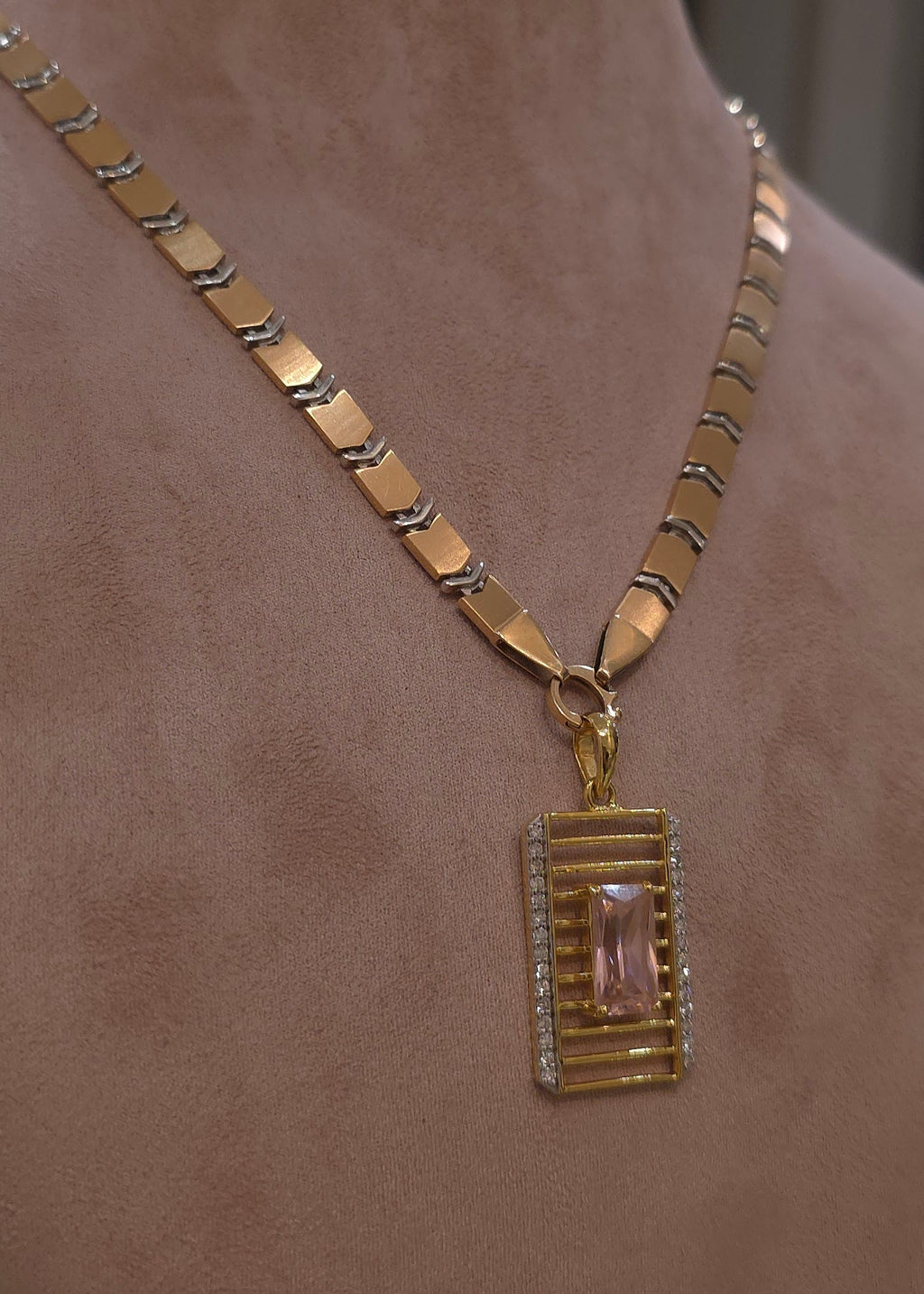Golden Ladder Pendant
