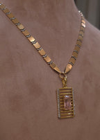 Golden Ladder Pendant