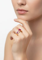 Ruby & Diamond Statement Ring