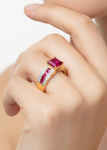 Ruby & Diamond Statement Ring