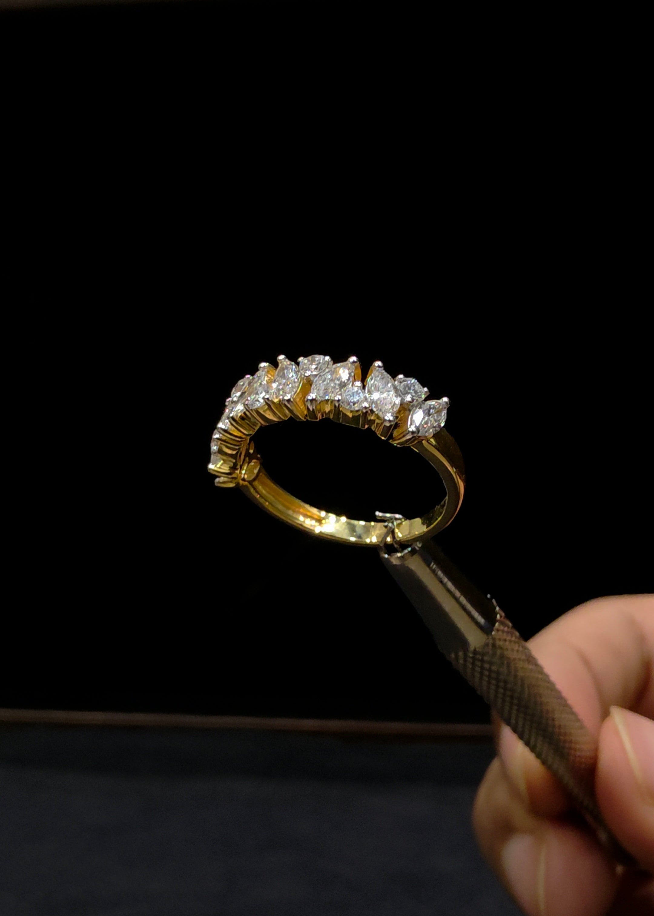 Marquise Brilliance Diamond Band